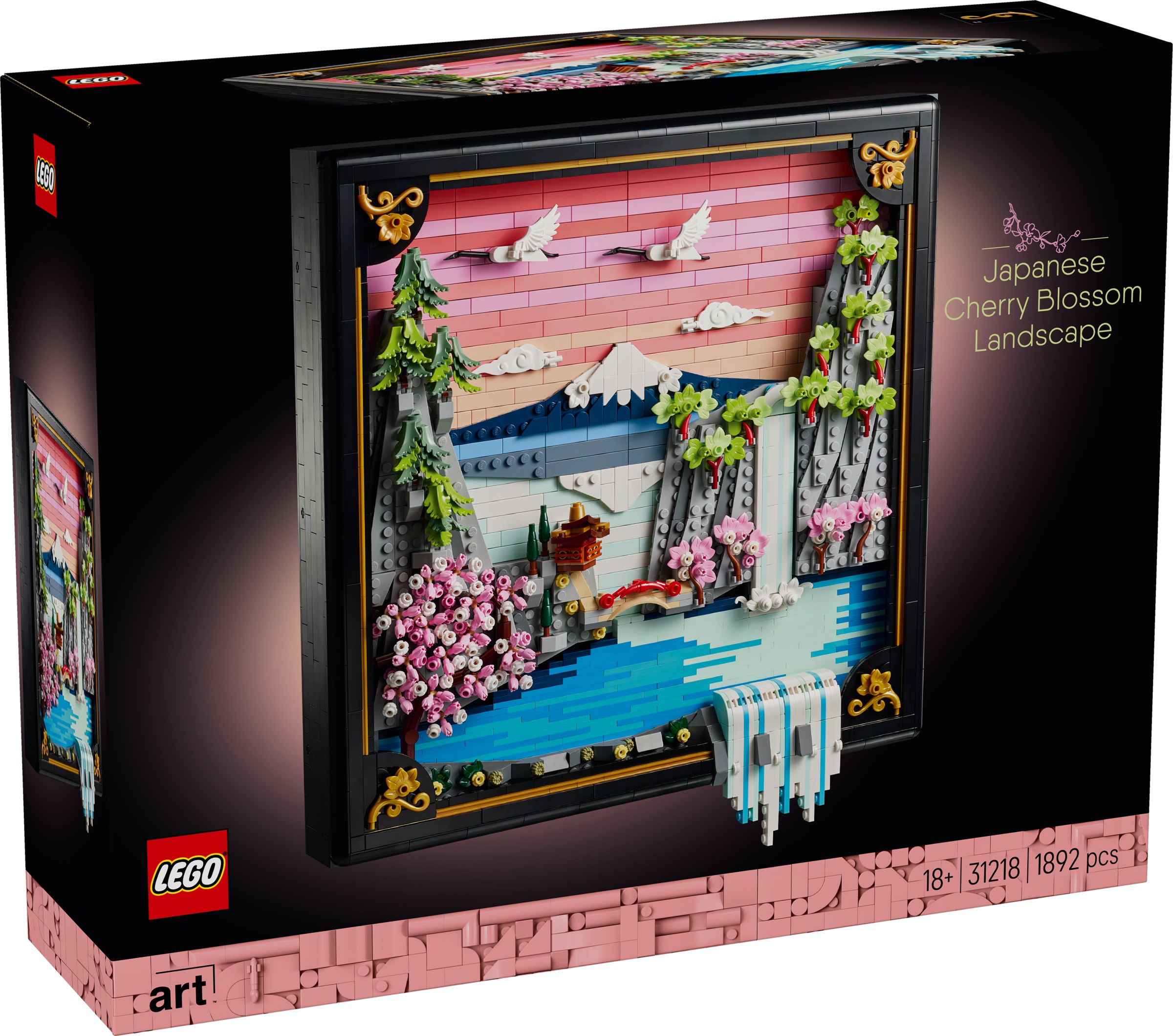 LEGO Art 31218 Japanese Cherry Blossom Landscape announced! | Brickset